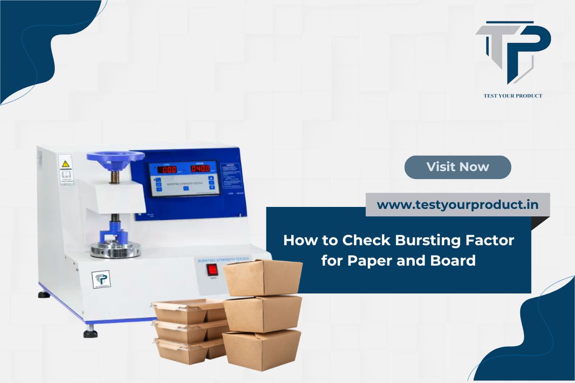 How to Check Bursting Factor for Paper and Board