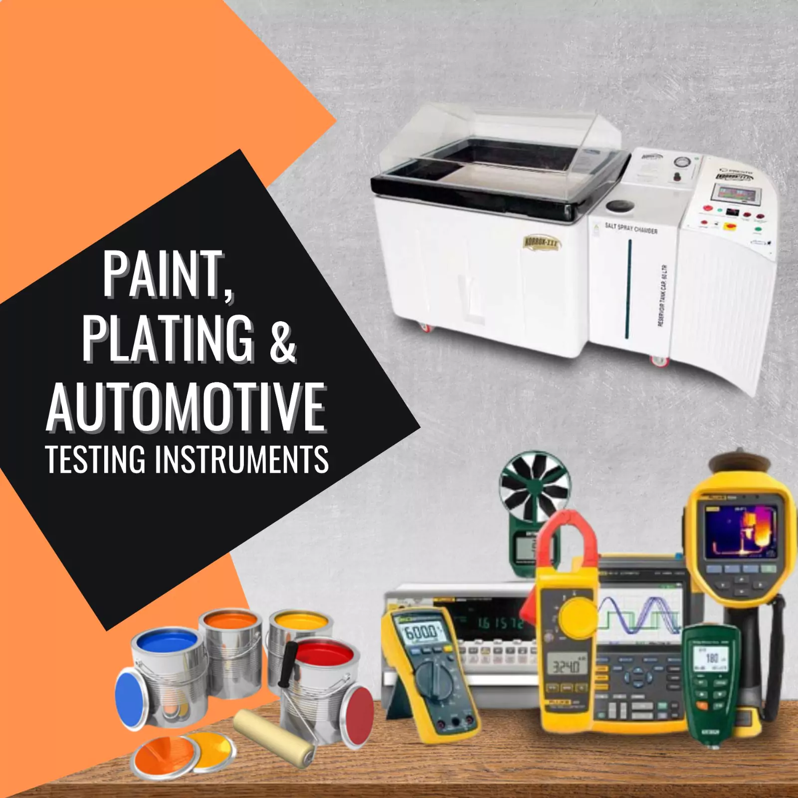 Paint Plating Automotive Testing Instruments